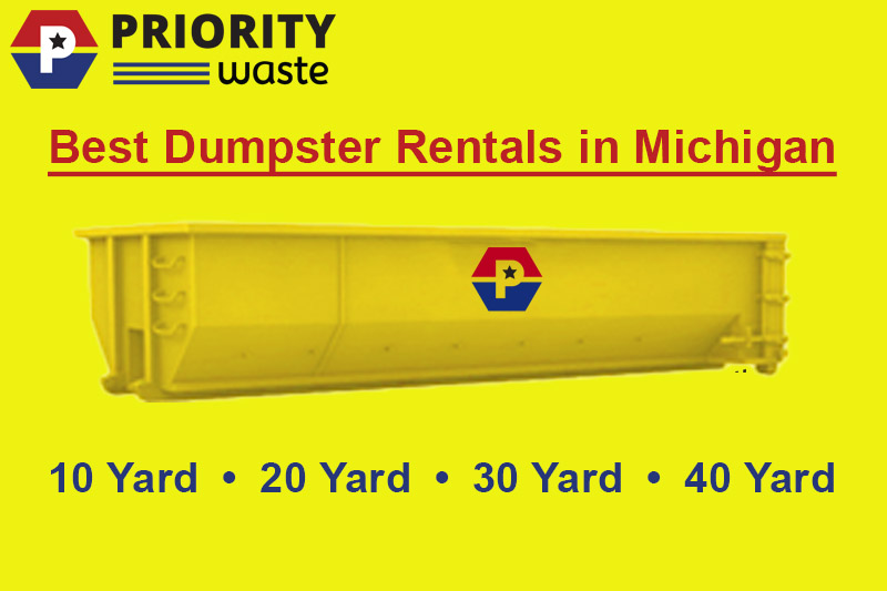 Best Dumpster Rental in Michigan Priority Waste